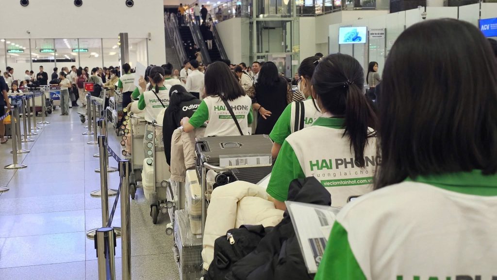 Học viên sau khi hoàn thành hồ sơ đi Nhật