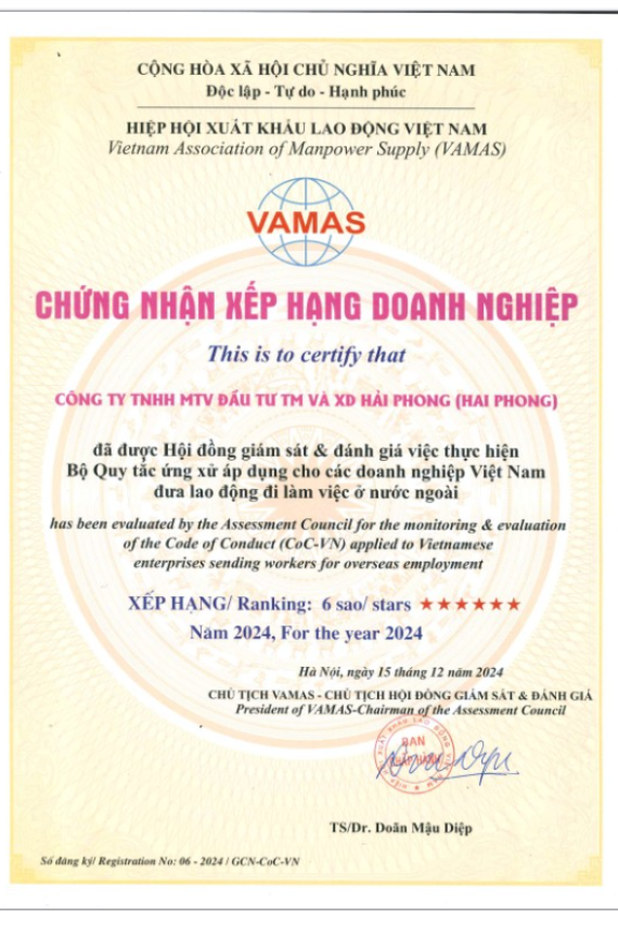 VAMAS 6 SAO HAI PHONG MTV